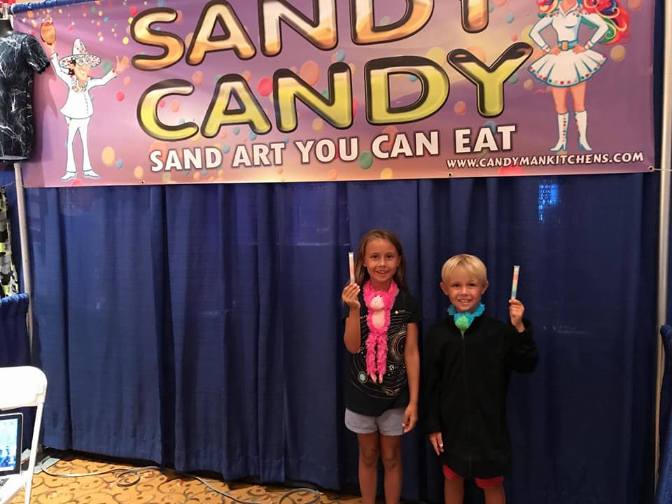 Sandy Candy 250-Pack Test Tubes | Edible Sand Art for Fundraisers & Events