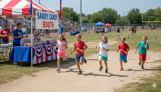 How Track, Volleyball, Martial Arts, and Football Teams Use Sandy Candy